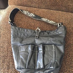 Tyler Malibu black leather slightly used